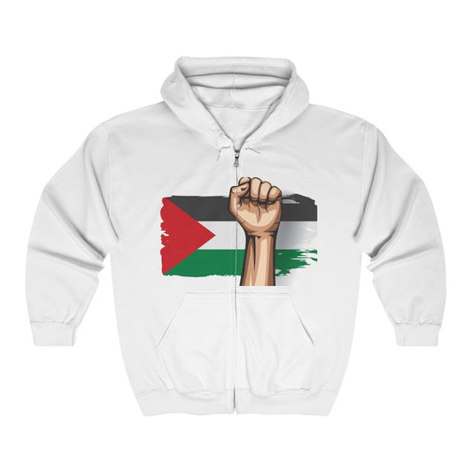 Zipphoodie Free Palestine